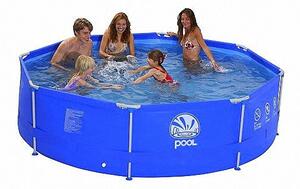 Piscina Fuori Terra Rotonda 360x76cm Jilong Blu