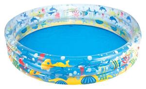 Piscina Gonfiabile 3 Anelli per Bambini Ø183x33 cm in Vinile Bestway 51005
