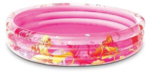 Piscina Gonfiabile per Bambini 3 Anelli Ø152x30 cm Bestway 92007 Winx Rosa