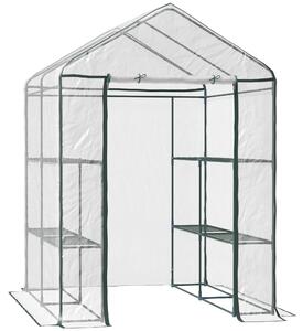 Serra da Giardino in PVC Trasparente 143x143x195 cm