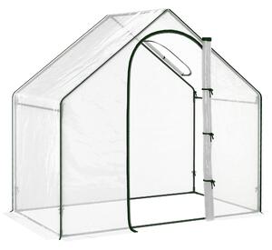 Serra da Giardino in PVC Trasparente 180x105x150 cm