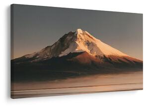 Quadro su tela – Vetta montana al crepuscolo