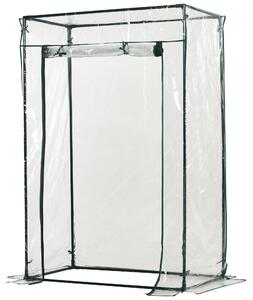 Serra da Giardino 100x50x150 cm in PVC Trasparente