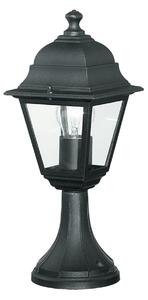 Lanterna da terra per esterno 60w e27 nera paris - Gt Luce