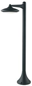 Paletto luce da esterno 12w a led nero armony - Gt Luce