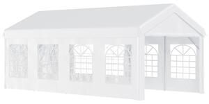 Tendostruttura 8x4x2.8m in acciaio 8 Finestre Bianco
