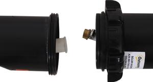 Doccia Solare da Giardino 20L Portatile Acqua Fredda-Calda 60° Nera