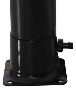Doccia Solare da Giardino 20L Acqua Fredda-Calda 60° Nera