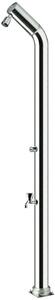 Doccia da Giardino Rubinetto e Lavapiedi ATI Docce UNI-1R Inox Anodizzato