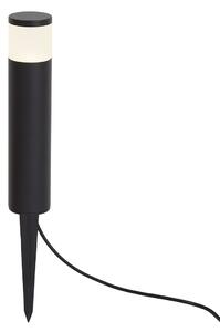 Lampioncino da esterno moderno 12V nero con LED IP65 - Voltaire Palo