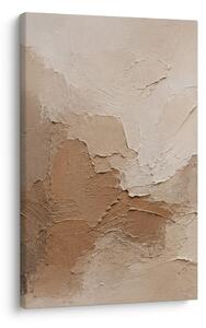 Quadro su tela – Astrazione delicata nei toni della terra