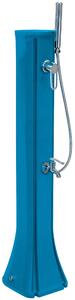 Mini Doccia Solare da Giardino 23L Miscelatore Lavapiedi e Doccetta Blu