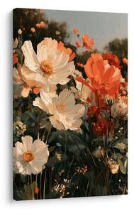 Quadro su tela – Delicati fiori del giardino estivo