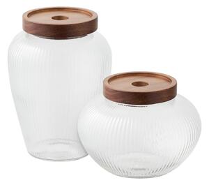 Set di contenitori per alimenti in vetro 2 pz Maya – House Nordic