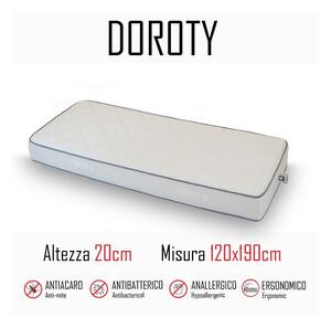 Materasso doroty 120x190 in poliuretano alto 20cm - Gt Materassi