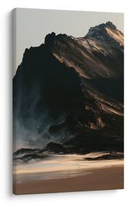 Quadro su tela – Vetta rocciosa sopra la costa