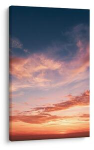 Quadro su tela – Cielo serale dai toni pastello