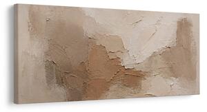 Quadro su tela – Texture color crema con patina