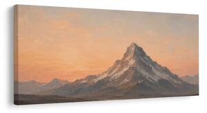 Quadro su tela – Massiccio roccioso al tramonto