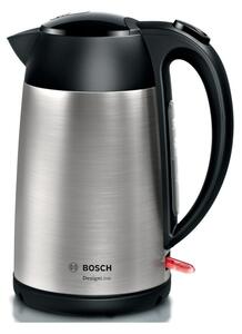 Bosch TWK3P420 Inox DesignLine Bollitore 1.7L 2400W Indicazione Tazza Filtro Calcare AutoOff