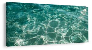 Quadro su tela – Superficie del mare cristallina