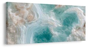 Quadro su tela – Astrazione nella schiuma marina