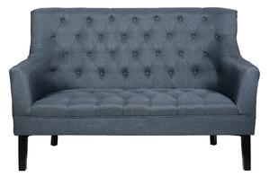 Divano 3 Posti 103x72x150 cm in Tessuto Blu