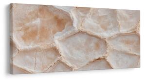 Quadro su tela – Texture color crema della pietra naturale