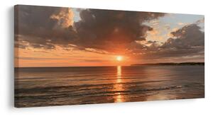 Quadro su tela – Riflesso serale sull’acqua