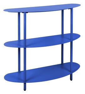 Scaffale blu in metallo 90x82x28 cm Cool Retro – Leitmotiv