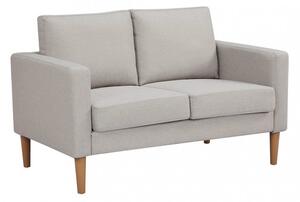 Divano 2 Posti Ramsey 137x73x82 h cm in Tessuto Beige