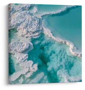 Quadro su tela – Cascate di acqua turchese