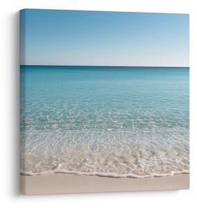 Quadro su tela – Onde delicate sulla spiaggia