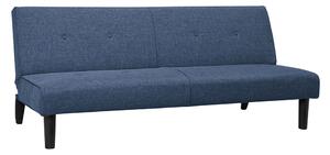 Divano Letto Prontoletto Click Clack Rivestimento in Tessuto Blu Oliver