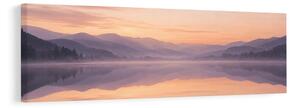 Quadro su tela – Alba tranquilla sull’acqua