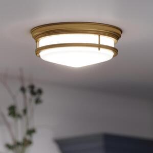 Hinkley HK-HADLEY-F-BR-Bagno. lampada da soffitto HADLEY 3xE27/40W/230V IP44 finitura oro
