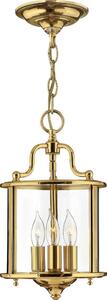 Hinkley HK-GENTRY-P-S-PB - Lampadario a catena GENTRY 3xE14/60W/230V, finitura dorata