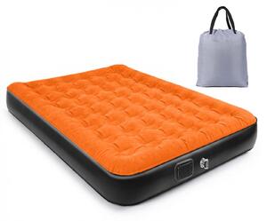 Materasso gonfiabile - Letto gonfiabile - 150x200x25 cm - Per 2 persone - Pompa portatile - Camping e letto per ospiti