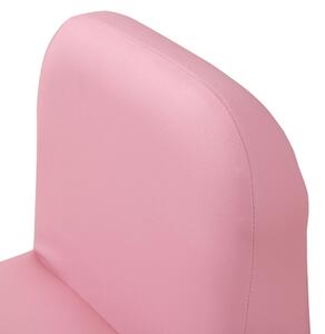 Poltroncina Mini per Bambini 2 in 1 in PVC Rosa