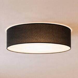 Plafoniera soffitto Marshall Milagro Lighting, dimmerabile, Nero, Soggiorno / Sala da pranzo, Legno, Moderno, Plafoniera