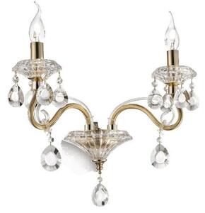 Ideal Lux Negresco AP2 lampada da parete classica E14 40W