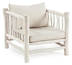 Poltrona con Cuscini Sahel in Teak