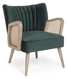 Poltrona Virna Verde in Legno