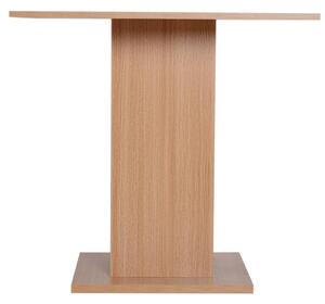 Tavolo da Pranzo Design Moderno in Legno 80x80x76.5 cm