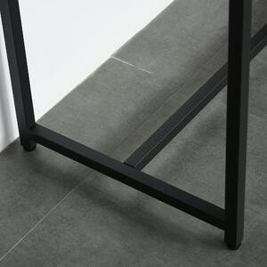 Tavolo Alto da Bar 120x50x100 cm con Mensole Noce