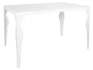 Tavolo in Legno 75x80x120 cm Bianco