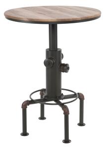 Tavolo Bar Fifth Avenue Ø81,3x106,8 cm in Ferro e MDF
