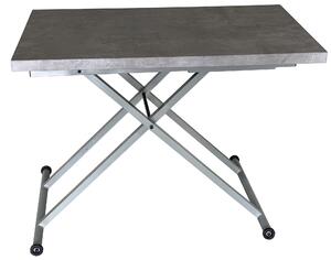 Tavolo Alzabile Up and Down 100x60x39/74 cm in MDF e Metallo