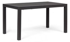 Tavolo Allungabile Hilde 140-210x77 cm Antracite in Alluminio
