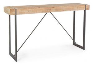 Tavolo Bar Garrett 200x50 Fisso in Legno